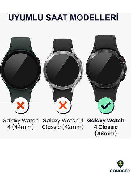 Samsung Galaxy Watch 4 Classic 46MM Yumuşak Önü Açık Kasa Koruyucu fiyatları