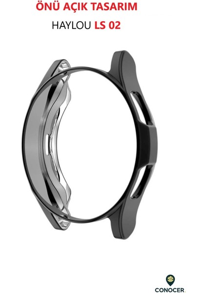 Haylou Solar LS02 Uyumlu Önü Açık Model Kasa Koruyucu