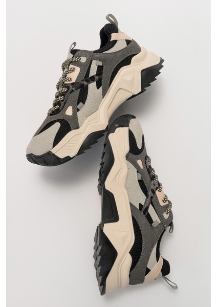 Lecce Buz-Siyah Kadın Spor Ayakkabı fiyatları