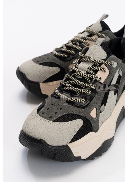 Lecce Buz-Siyah Kadın Spor Ayakkabı modelleri