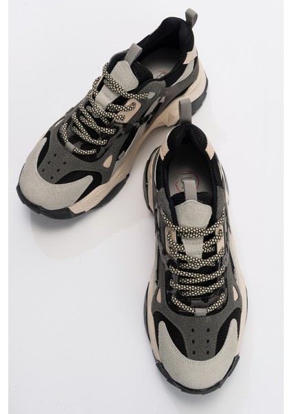 Lecce Buz-Siyah Kadın Spor Ayakkabı fırsatları