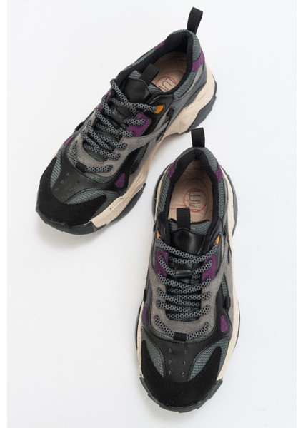 Lecce Siyah-Mor Multi Kadın Spor Ayakkabı modelleri