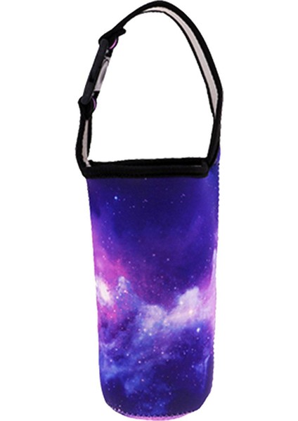 2 Parça Tumbler Taşıyıcı Tutucu Çanta Içecekler Kamp Yürüyüş Violet Çiçeği Için Kollu Tutucu (Yurt Dışından) fiyatları