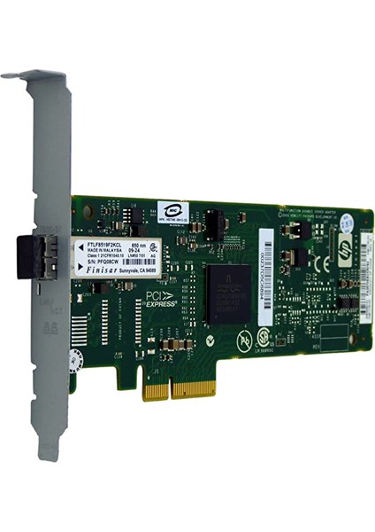 Hewlett Packard Pcı Express Fiber Optik Nıc 2 Port 10GBE Sfp