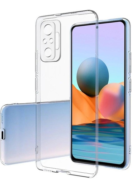 Xiaomi Redmi Note 10 Pro Kılıf Lüx Şeffaf Silikon