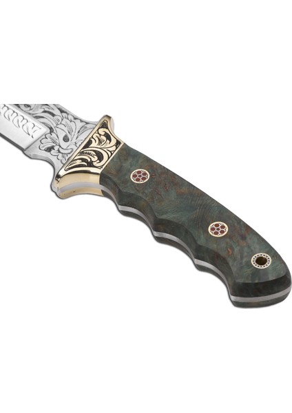 Bora 301 Tiger Stabilize Saplı Gravürlü Bıçak fırsatları