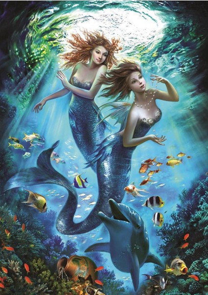 4209 Art Puzzle Denizkızları 500 Parça Puzzle