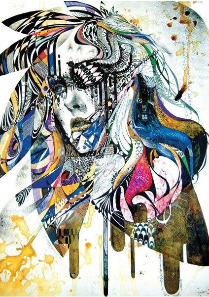 4348 Art Puzzle Hüzün 1000 Parça Puzzle