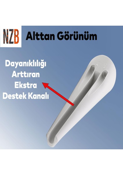 Lüks Mobilya Kanepe Sehpa Tv Ünitesi Koltuk Ayağı 14 cm Beyaz Baza Ayak fırsatları
