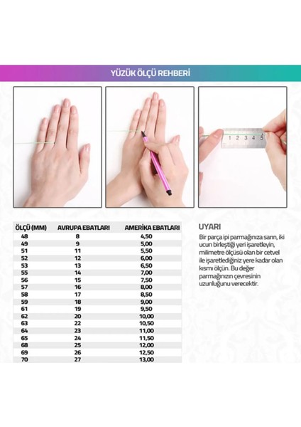 Beyaz Baget Taşlı Yüzük fiyatları