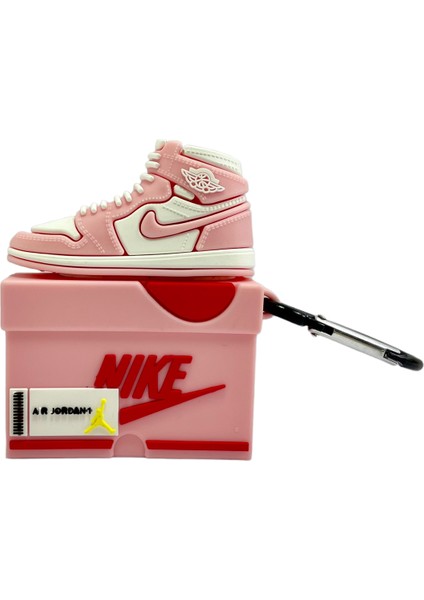 Jordan Retro Pembe 1/2 Nesil Airpods Kılıf