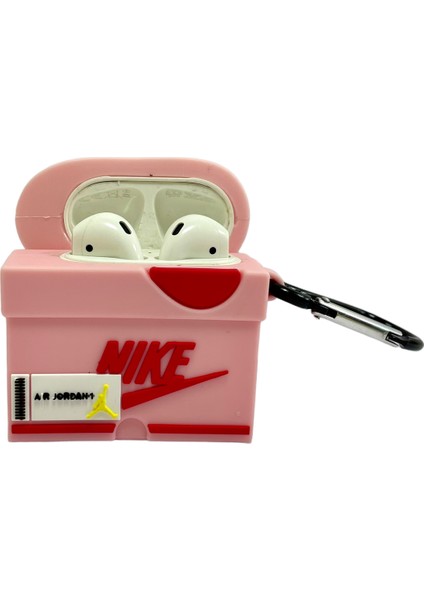 Jordan Retro Pembe 1/2 Nesil Airpods Kılıf