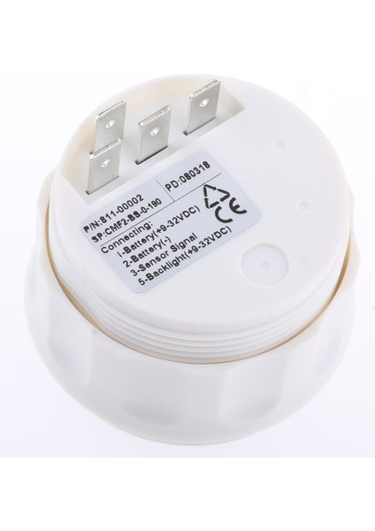 2 "52 mm Yakıt Göstergesi LED Işık Ekranı 9-32V 1 (Yurt Dışından)