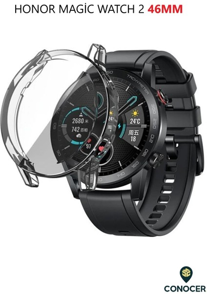 Honor Magic Watch 2 (46MM) Ekran Koruyucu + Kasa Koruyucu Yüksek Kalite