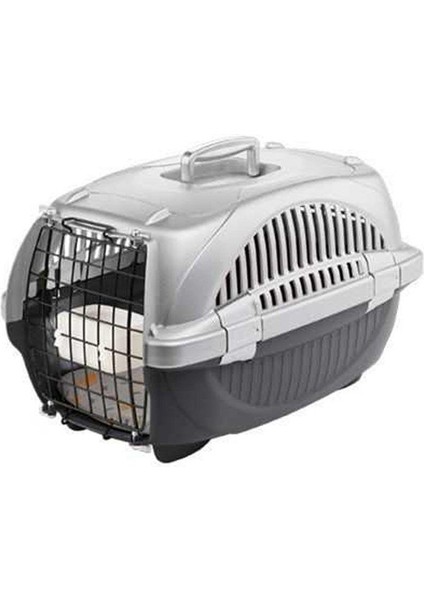 Atlas 10 Deluxe Kedi ve Köpek Taşıma Çantası 34X50X30 cm Gri