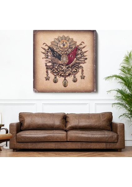 Osmanlı Tuğrası Dekoratif Kanvas Tablo 1060 modelleri