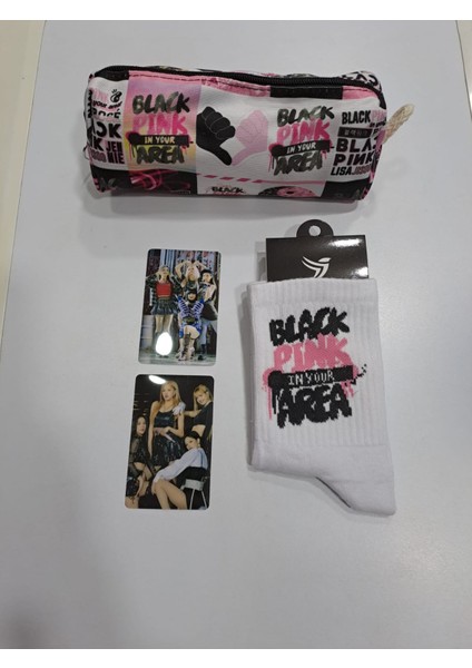 Blackpink Kalemlik Çorap Sticker Kombin