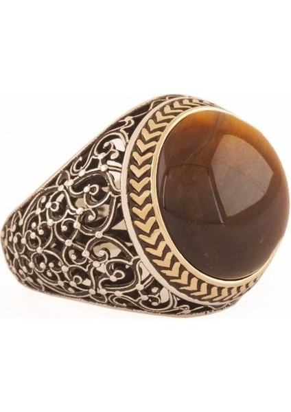 Kaplangözü Taşlı Sarmaşık Model Gümüş Yüzük 18 modelleri