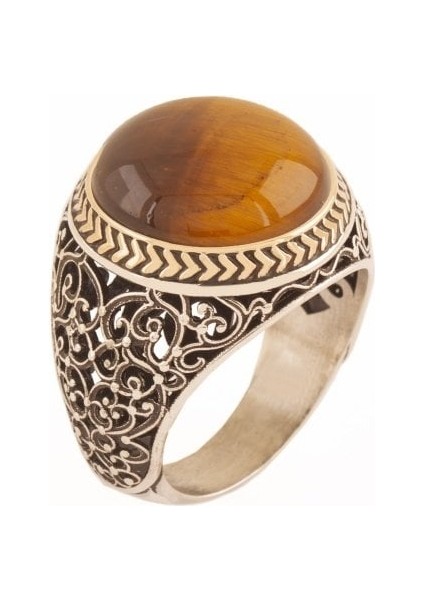 Kaplangözü Taşlı Sarmaşık Model Gümüş Yüzük 18 fırsatları