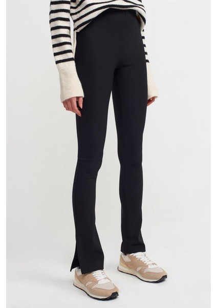 Kadın Paçası Yırtmaçlı Ottoman Tayt 70385 fiyatları