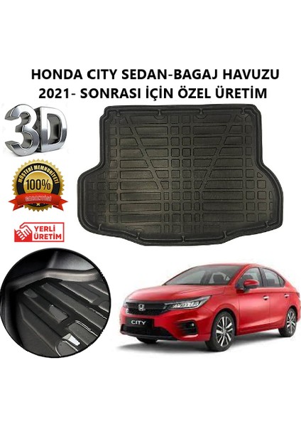 Yeni Honda City Bagaj Havuzu 2021-2023 Özelüretim ve Tam Uyumlu fiyatları