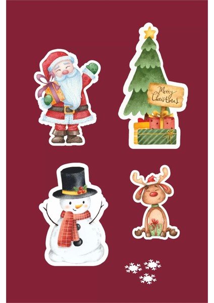 Yılbaşı Christmas Ayaklı Pano Masa Üstü (Kalın Kağıt) fiyatları