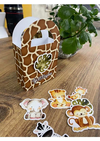 Safari Patel Temalı Mini Çanta 8'li Paket fiyatları