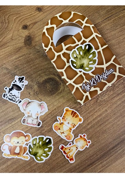 Safari Patel Temalı Mini Çanta 8'li Paket indirimleri