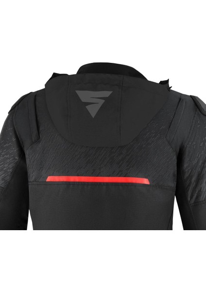 Shima Drift Korumalı Motosiklet Montu Için Kapşon (Siyah)