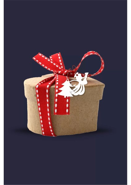 Yılbaşı Christmas Ağaç Dekoru Beyaz 20'li Çift Yön Kalın Kağıt fiyatları