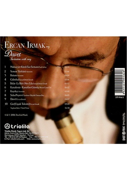 Ercan Irmak - Davet - CD