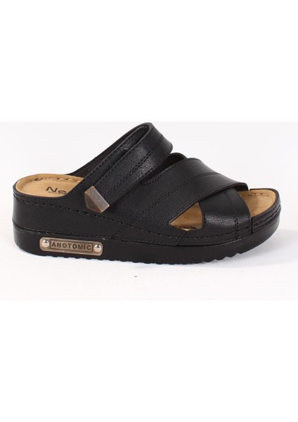 DZA37-3005 Siyahı Günlük Kadın Terlik