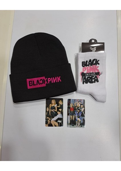 Blackpink Bere Çorap Sticker Kombin