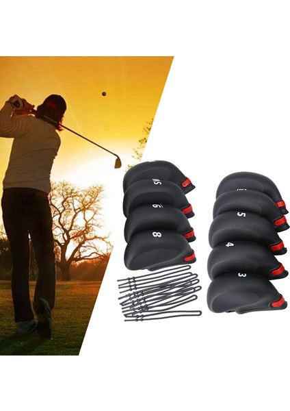 9 Adet Dayanıklı Golf Kafa Kapağı Su Geçirmez Koruma Aksesuarları (Yurt Dışından) modelleri