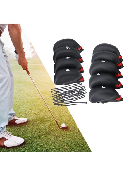 9 Adet Dayanıklı Golf Kafa Kapağı Su Geçirmez Koruma Aksesuarları (Yurt Dışından) fırsatları