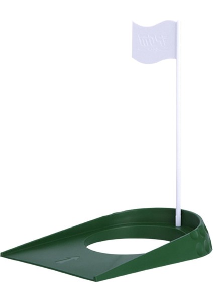 Golf Putter Yeşil Uygulama Yardımı Yard Flag Pole Delik Kapalı (Yurt Dışından)