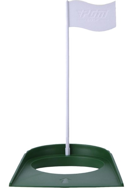 Golf Putter Yeşil Uygulama Yardımı Yard Flag Pole Delik Kapalı (Yurt Dışından)