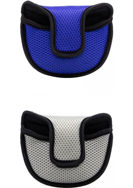 2'li Hafif Golf Putter Mallet Headcover Unisex (Yurt Dışından)