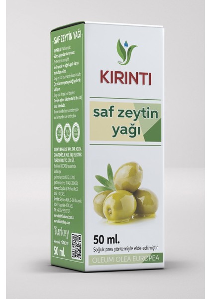 Saf Zeytin Yağı 50 ml