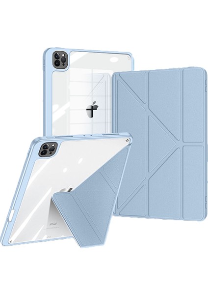 Apple iPad Pro 11 1. 2. Nesil Kılıf Grafiti Şeffaf Kalem Bölmeli A2228-30-31 A2068-13 A1980-34-79 fırsatları