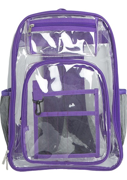 Şeffaf Büyük Kapasiteli Öğrenci Okul Çantası (Yurt Dışından)