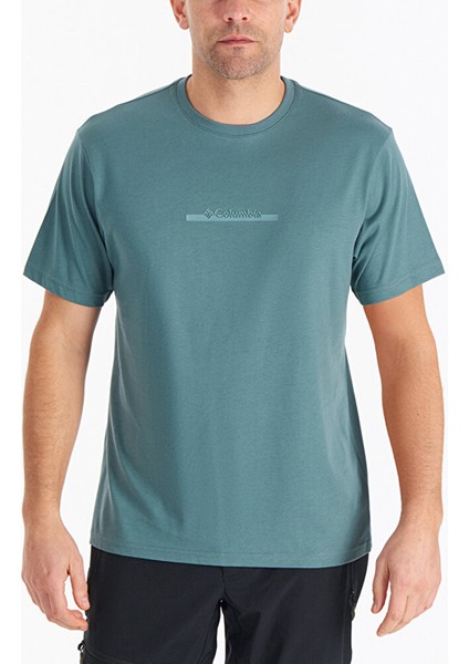 Csc M Bar Split Graphic Ss Erkek T-Shirt CS0121