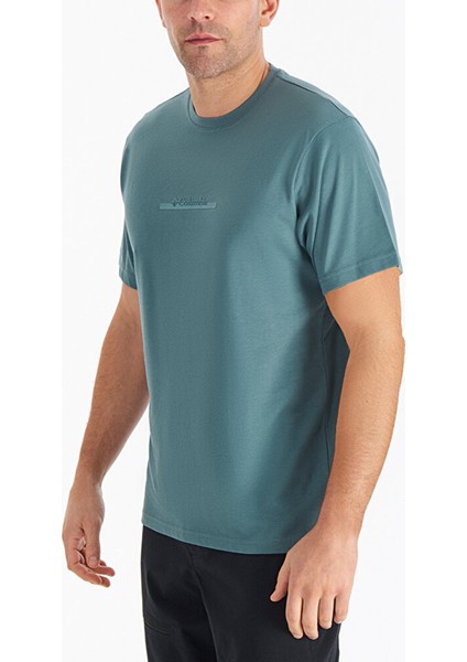 Csc M Bar Split Graphic Ss Erkek T-Shirt CS0121