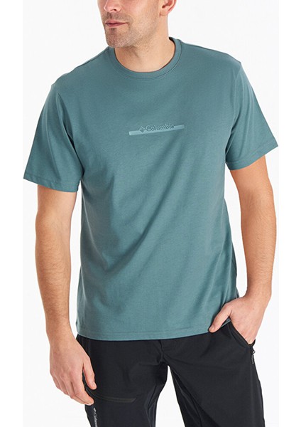 Csc M Bar Split Graphic Ss Erkek T-Shirt CS0121