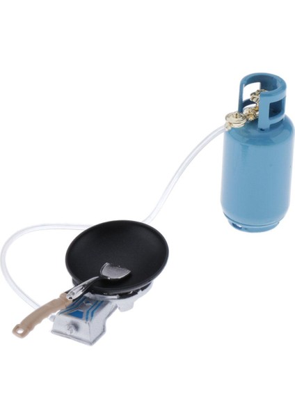 1/12 Bebek Ev Mini Mutfak Gaz Deposu Wok Kürek Modeli Oyuncak Accs (Yurt Dışından)