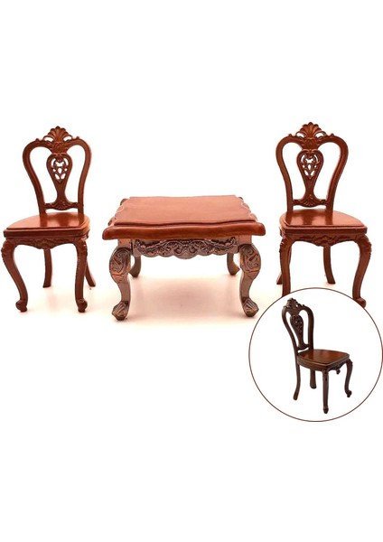 2x1: 12 Dollhouse Sandalyesi Çocuklar Toy Dollhouse Aksesuarları Mobilya 2 Pcs (Yurt Dışından) modelleri