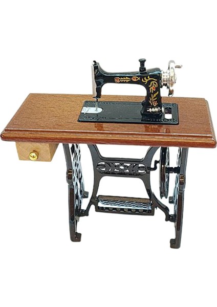 2pcs 1: 6 Süsler Için Minyatür Dikiş Makinesi Mobilya Modeli (Yurt Dışından) fiyatları