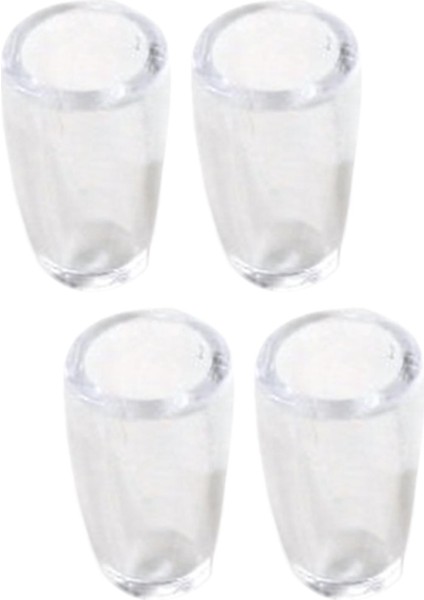 4pcs Minyatür Diş Macunu Diş Fırçası Şeffaf Su Kupası 1:12 (Yurt Dışından)