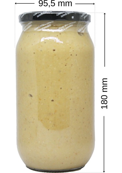 2 kg Şekersiz Katkısız Glutensiz Vegan Doğal Parçacıklı Fındık Ezmesi