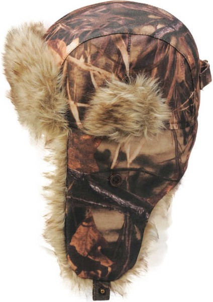 Fur Cap Sazlık Desenli Kalpak